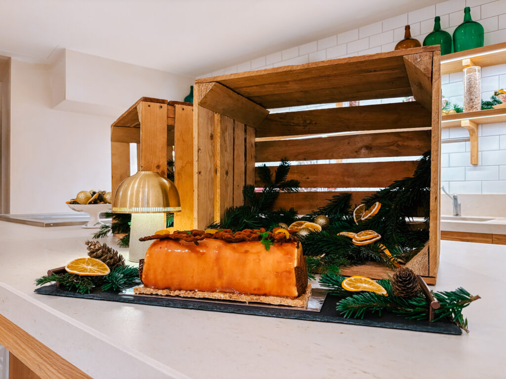 Bellevigne a dévoilé sa bûche de Noël 2025 à Chambolle-Musigny